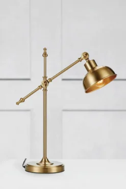 Grimstad Bordslampa Mässing