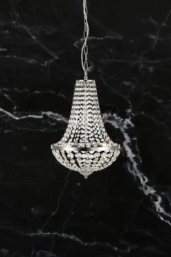 Gränsö Kristallkrona Krom 30 cm Badrum