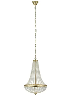 Gränsö Kristallkrona Mässing 40 cm