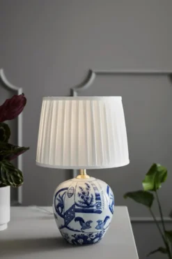 Göteborg Bordslampa Blå 48 cm