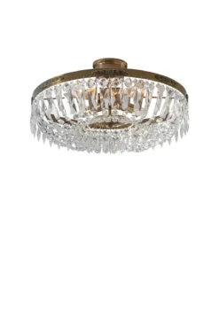 Hovdala Kristallplafond Antik 48 cm