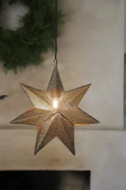 Ivy Stjärna Antik Mässing