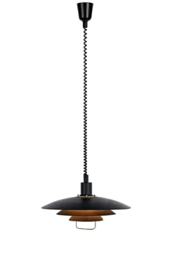 Kirkenes Hisslampa Svart