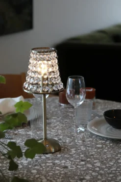 Liora Uppladdningsbar Bordslampa Mässing