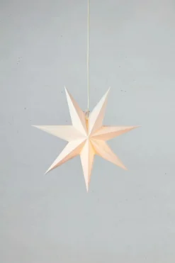 Livia Stjärna Vit 45 cm