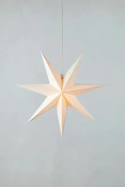 Livia Stjärna Vit 75 cm