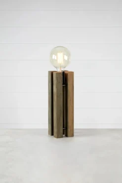 Lodge Bordslampa Brun 36 cm