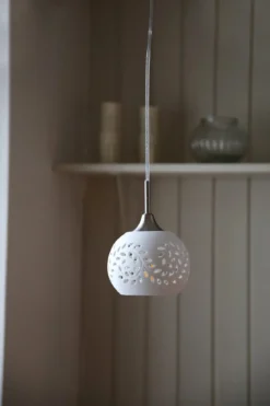 Lohals Fönsterlampa Vit