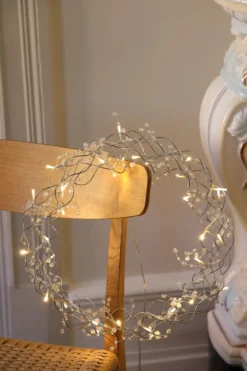 Luminis Ljuskrans Silver 35 cm
