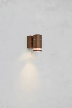 Luno Fasadlampa Brun