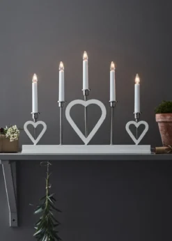 Melissa Adventsljusstake Vit