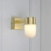 Menton Vägglampa Mässing
