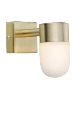 Menton Vägglampa Mässing