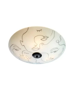 Messy Family Plafond Vit 43 cm