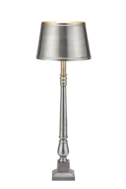 Metallo Bordslampa Silver