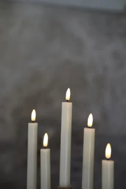 Milo Sladdlös Adventljusstake Brun