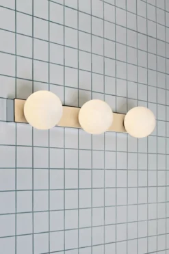 Mini Vägglampa Krom