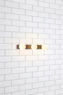 Mini Vägglampa Svart