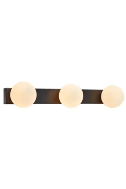Mini Vägglampa Svart