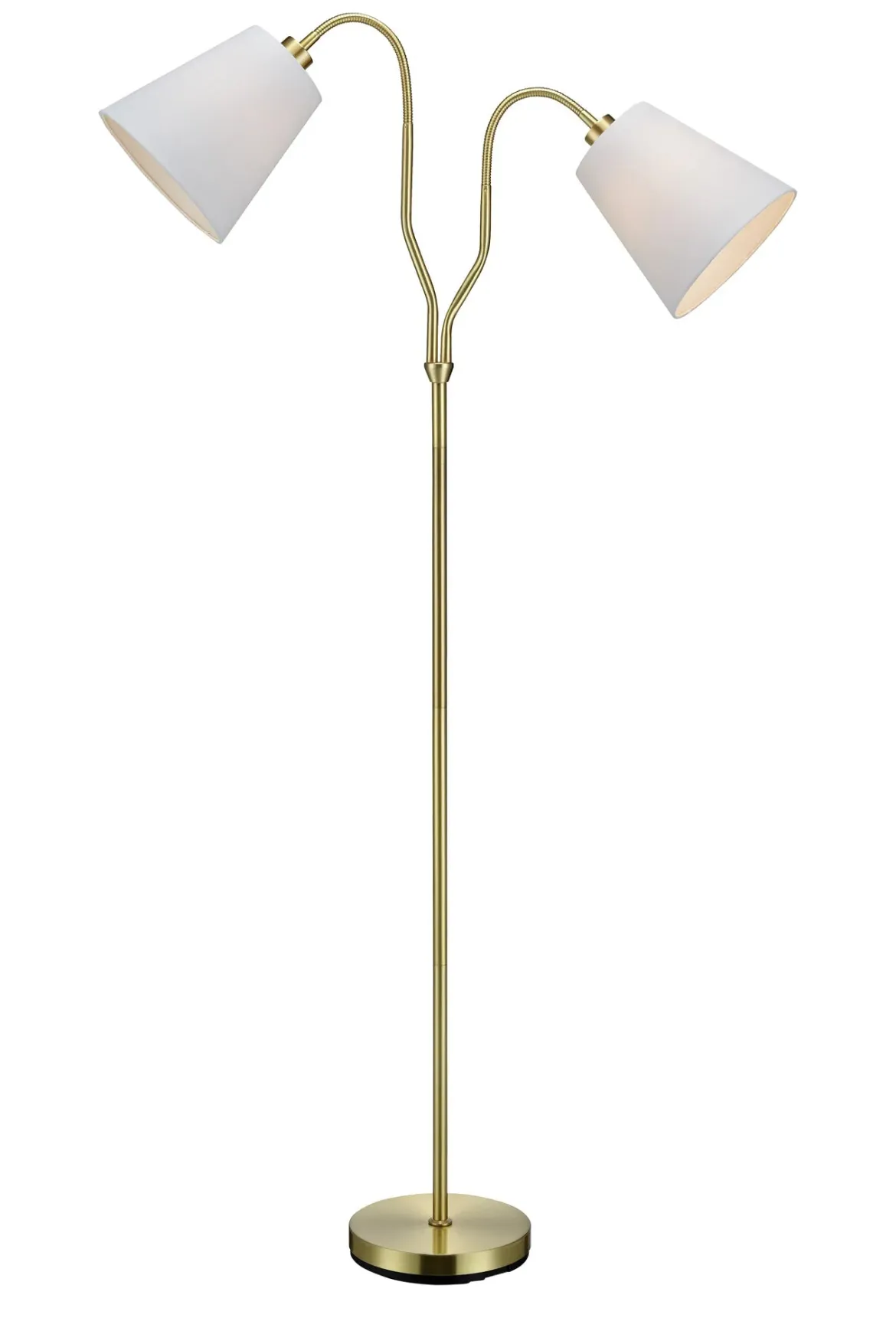 Modena Golvlampa Mässing/Vit
