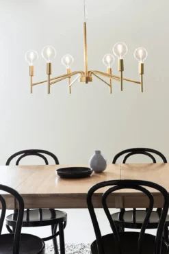 Monarch Taklampa Guld