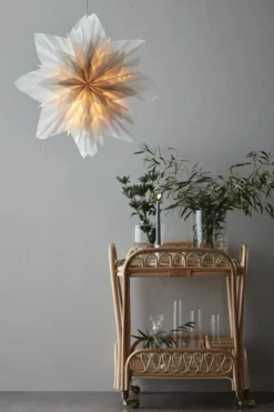 Neela Stjärna Grå 60 cm