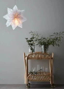 Neela Stjärna Vit 45 cm