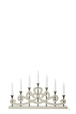 Nightfall Adventsljusstake Greige