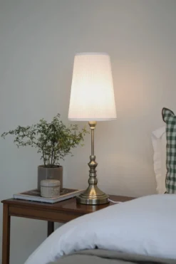 Noble Bordslampa Mässing 66 cm