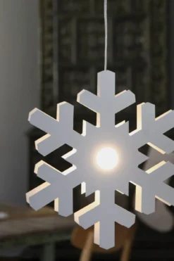 Origo Snöflinga Greige Hängande/Stående