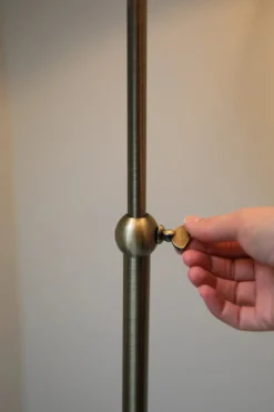 Oxford Golvlampa Mässing