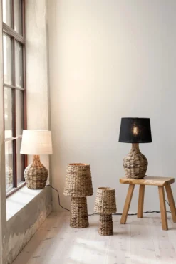 Paglia Bordslampa Vit