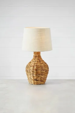 Paglia Bordslampa Vit