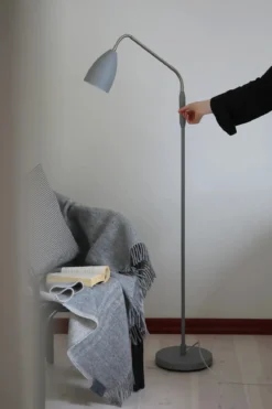 Patro Golvlampa Grå 3-stegsdimbar