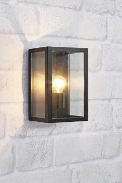 Pelham Vägglampa Svart