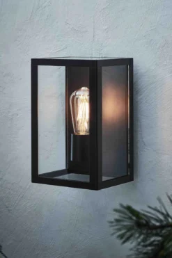 Pelham Vägglampa Svart