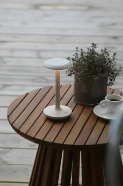 Petit Uppladdningsbar Bordslampa Greige