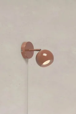 Pop Vägglampa Brun