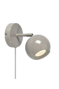 Pop Vägglampa Grå