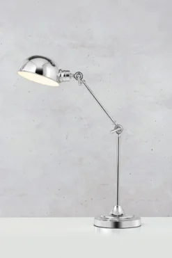 Portland Skrivbordslampa Krom