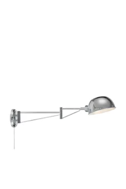 Portland Vägglampa Krom