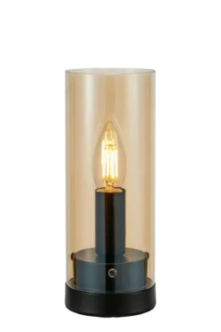 Post Bordslampa Bärnsten 23 cm