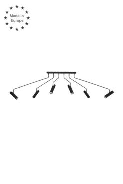 Ramus Takspotlight Svart Flex
