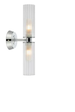 Rimini Vägglampa Krom