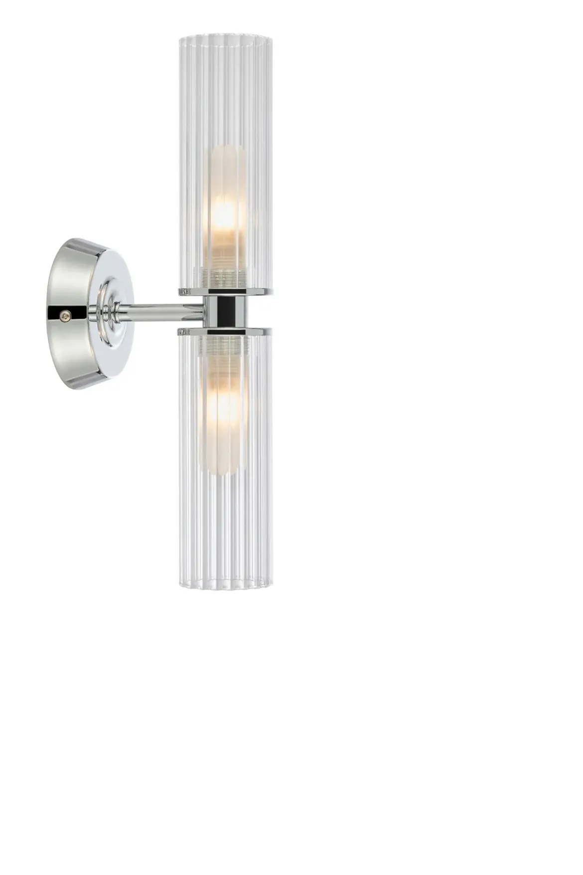 Rimini Vägglampa Krom