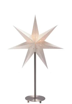 Saturnus Stjärna Vit 35 cm