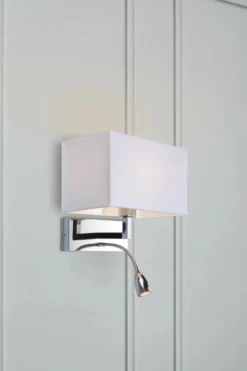 Savoy Sänglampa Krom