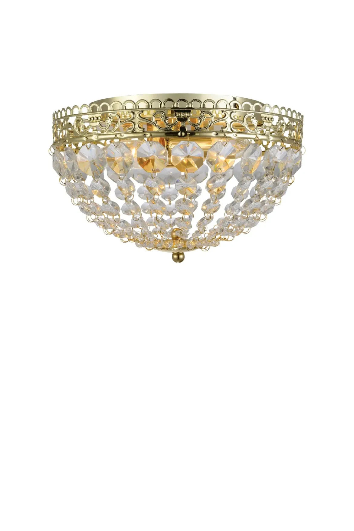 Saxholm Kristallplafond Guld