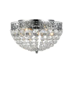 Saxholm Kristallplafond Krom