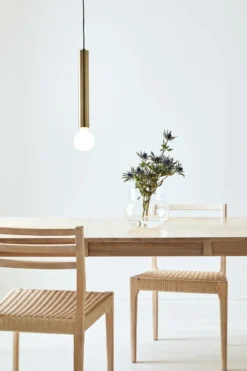 Sencillo Fönsterlampa Mässing